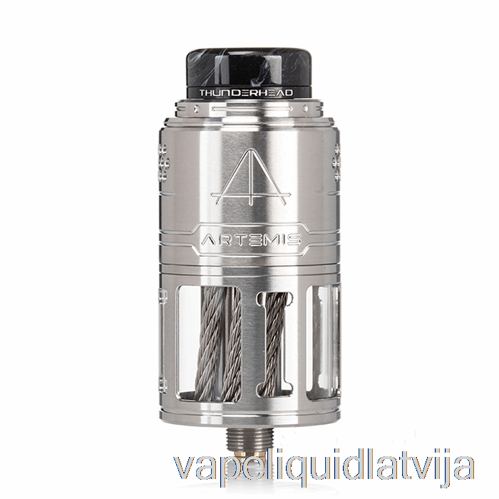 Thunderhead Creations Artemis V2 Top Coiler 25mm Rdta Silver Vape šķidrums